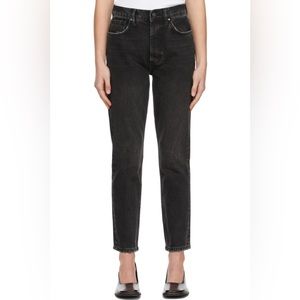 ANINE BING Black Sonya Jeans SIZE 25